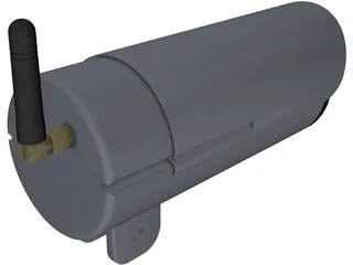 CCD Camera 3D Model preview