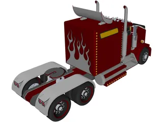 Truck 3D Model preview