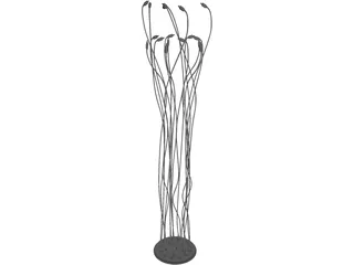 Ceiling Lamp Terra 3D Model preview