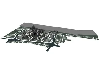 City of Detroit 3D Model preview
