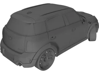 Mini Countryman 3D Model preview