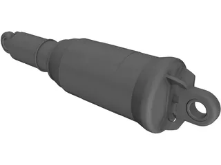 DT Swiss MTB Shock Rear Damper 3D Model preview