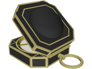 Compass Jack Sparrow 3D Model preview