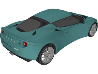 Lotus Evora 3D Model preview