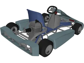Kart 3D Model preview