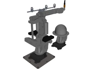 Fanuc S420iF 3D Model preview