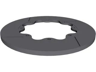 Brake Disk AP Racing CP2866-210G4 3D Model preview