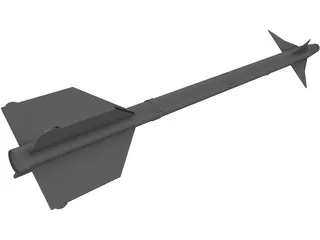 AIM-9 Sidewinder 3D Model preview