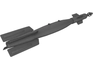 GBU-12 Paveway 3D Model preview