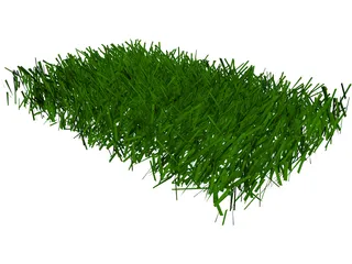 Grass Block 3D Model preview