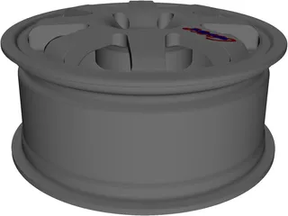 Wheel Speedline Corse 3D Model preview