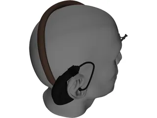 Optacon Head Model 3D Model preview