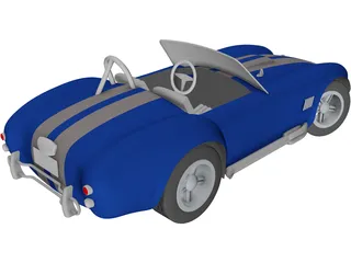 Shelby Cobra 3D Model preview