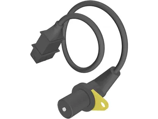 Sensor Temperature 3D Model preview