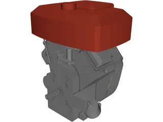 Vanguard 356400 Engine 3D Model preview