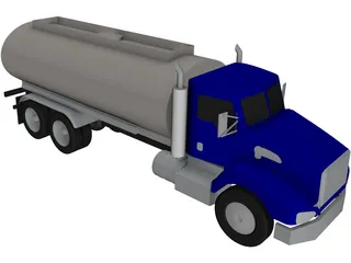 Kenworth T440 3D Model preview