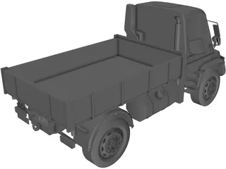 Mercedes-Benz Unimog U400 3D Model preview
