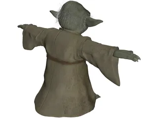 Star Wars Yoda 3D Model preview
