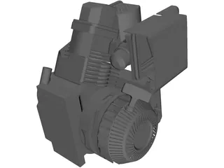 Briggs&Stratton Baja Engine 3D Model preview