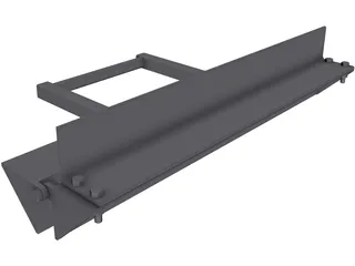 Benchtop Sheet Metal Brake 3D Model preview