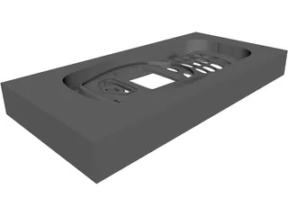 Nokia Phone Mold 3D Model preview