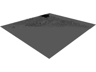 Seattle City 3D Model preview