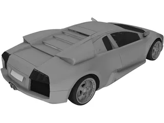 Lamborghini Murcielago 3D Model preview