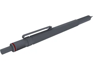 Auto Pencil 3D Model preview