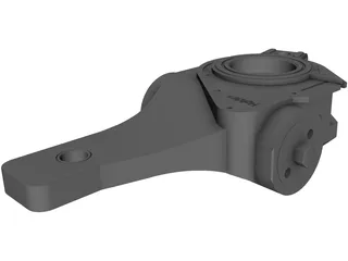Haldex Slack Adjuster 3D Model preview