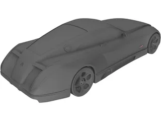 Maybach Exelero 3D Model preview