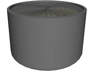 Dynamic Microphone 3D Model preview