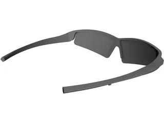 Glasses 3D Model preview