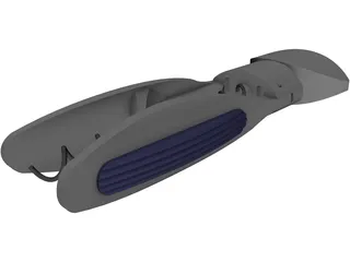 Cork Screw 3D Model preview