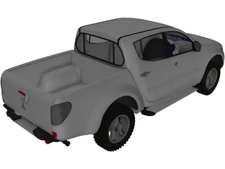 Mitsubishi Triton 3D Model preview