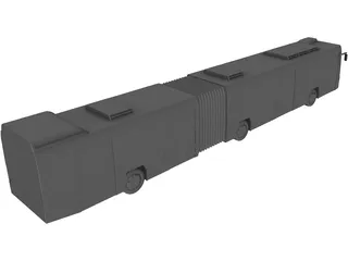 Volvo Bus 3D Model preview