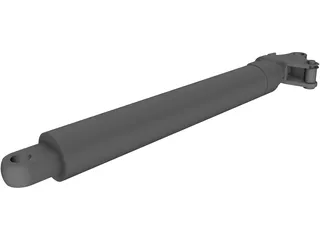 Gas Spring 3D Model preview