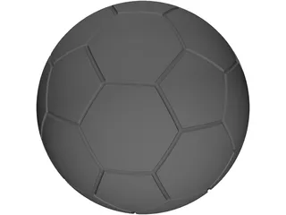 Soccer Ball 3D Model preview