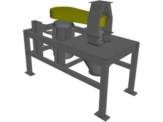 Sturtevant Mill 3D Model preview