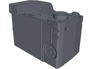 Sony DSC-H5 Camera 3D Model preview