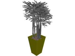 K-VG Rhapis B 3D Model preview