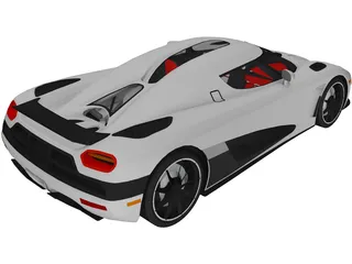 Koenigsegg Agera 3D Model preview