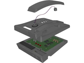 Telephone 3D Model preview