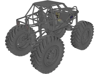 Rock Buggy (2011) 3D Model preview