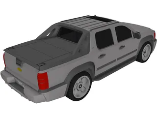 Chevrolet Avalanche 3D Model preview