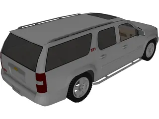 Chevrolet Suburban Z71 (2007) 3D Model preview