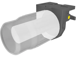 Pump ILC Hydraulic Manual 3D Model preview