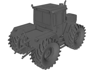 MB Trac 1800 Intercooler 3D Model preview