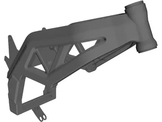 Moto Frame 3D Model preview