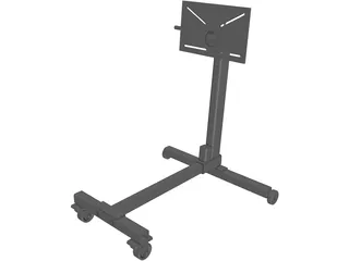 Engine Stand 3D Model preview