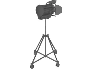 Arri Light 3D Model preview
